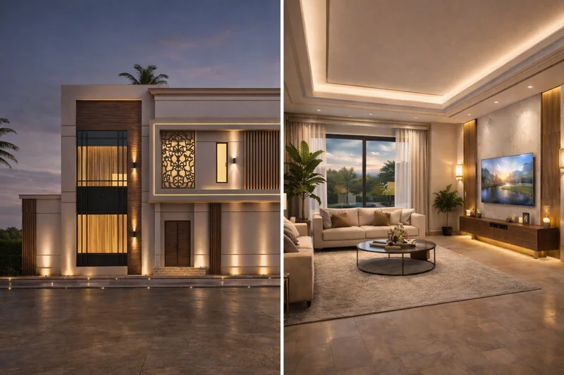 تشطيب داخلي وخارجي