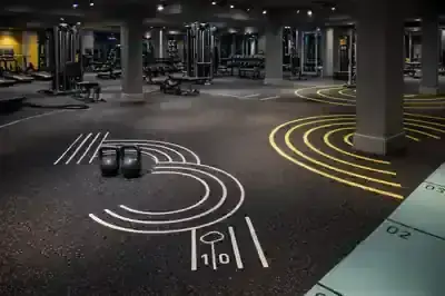 الأرضيات المطاطية