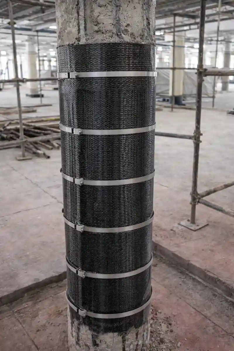 تدعيم الأعمدة والأساسات